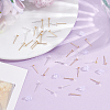200Pcs 2 Colors 304 Stainless Steel Stud Earring Findings STAS-BBC0009-92A-4
