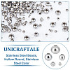 5 Style 304 Stainless Steel Beads STAS-UN0054-68-5