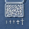 25Pcs 5 Styles Brass Pendants KK-FS0001-51S-6