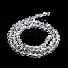 Electroplate Transparent Glass Beads Strands EGLA-A035-T4mm-A19-2