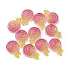 Luminous Transparent Resin Decoden Cabochons RESI-D013-15-1