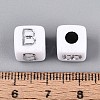 Opaque Acrylic Beads SACR-T035-03B-4