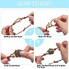 12Pcs Adjustable Braided Nylon Cord Macrame Pouch Bracelet Making AJEW-SW00010-06-5