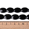 Natural Black Onyx(Dyed & Heated) Beads Strands G-S354-13x18-A01-5