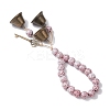 3Pcs Brass Bell Key Pendant Decorations HJEW-JM04230-5