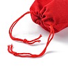 Velvet Cloth Drawstring Bags TP-C001-70X90mm-2-3