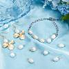 32Pcs 2 Colors Natural Cultured Freshwater Pearl Beads Connector Charms FIND-BBC0002-55-4