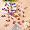 Angel Acrylic Imitation Pearl Pendants PALLOY-TAC0047-4