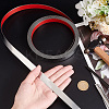 201 Stainless Steel Self-Adhesive Flexible Molding Trim FIND-WH0139-141A-02-3