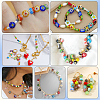 Handmade Millefiori Glass Bead Strands LAMP-LT0001-09B-5
