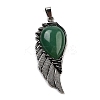 Natural Green Aventurine Big Pendants G-G112-02AS-01-1