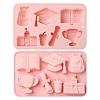 2Pcs College Theme Silicone Molds ST-CJ0043-009-1
