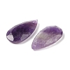 Natural Amethyst Pendants G-M440-01B-2
