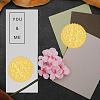 Self Adhesive Gold Foil Embossed Stickers DIY-WH0211-327-6