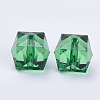 Transparent Acrylic Beads TACR-Q259-6mm-V17-2
