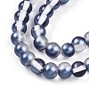 Baking Paint Transparent Glass Beads X1-DGLA-N011-6mm-08-3