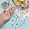 120Pcs Tibetan Style Alloy Pendants TIBEP-GO0001-05-3