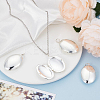 4Pcs Brass Locket Pendants FIND-BBC0015-80-4