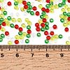 4 Colors 8/0 Christmas MIYUKI Round Rocailles Seed Beads SEED-X0058-14-3