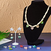 36Pcs 6 Colors Glass Pendants FIND-TA0004-21-7