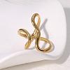 Zinc Alloy Adjustable Open Cuff Rings for Women FS-WGC55D1-01-1