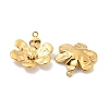 PVD Vacuum Plating 304 Stainless Steel Pendants STAS-L278-044G-2