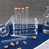 Acrylic Multi-Use Colorimetrical Cylinder Tube Display Racks DIY-OC0013-10A-5