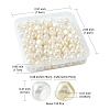 Nuggets Imitation Pearl Acrylic Beads OACR-FS0001-22-5