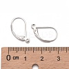 925 Sterling Silver Leverback Earring Findings X-STER-G027-22S-4