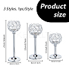 Iron Candle Holder AJEW-WH0880-02P-2