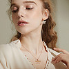 Alloy & Brass Cubic Zirconia Charms ZIRC-AR0001-27-7