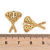 304 Stainless Steel Pendant Rhinestone Settings STAS-H241-15G-3