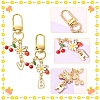 26Pcs Alloy Enamel Pendant Decorations HJEW-YW00176-2