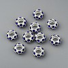 Alloy Rhinestone European Beads CPDL-H999-17-2