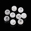 Natural Quartz Crystal European Beads G-T092-10mm-24-1