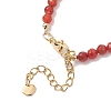 Natural Gemstone & Cultured Freshwater Pearl Beaded Bracelets for Women BJEW-JB13218-5