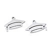 Non-Tarnish 201 Stainless Steel Pendants X-STAS-T044-240P-2