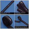 20 Yards Flat Polyester Non-slip Elastic Cord OCOR-GF0003-79B-6