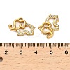 304 Stainless Steel Rhinestone Pendant STAS-U047-18G-3
