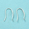 925 Sterling Silver Hoop Earring Findings STER-H107-09S-2
