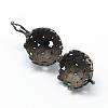 Brass Rack Plating Cage Pendants KK-F722-33AB-RS-3