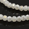 AB Color Plated Imitation Jade Glass Faceted(32 Facets) Round Beads Strands GLAA-A027-3mm-AB01-1