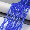 Imitation Jade Glass Beads Strands EGLA-YW0003-19A-26-2