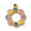 304 Stainless Steel Enamel Pendants LS-STAS-K312-02C-G-1
