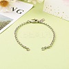 Tarnish Resistant Handmade 304 Stainless Steel Rolo Chain Bracelets Making Accessories AJEW-JB01026-01-2