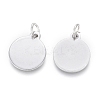 Non-Tarnish 304 Stainless Steel Charms EJEW-L238-02C-P-2