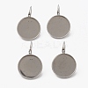 Tarnish Resistant 304 Stainless Steel Leverback Earring Findings LS-STAS-L253-005A-P-1