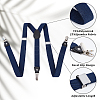 Polyester Elastic Men's Strength Suspenders AJEW-WH0258-293A-3