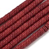 Dyed Natural Magnesite Beads Strands G-M448-F01-04-2