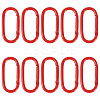 10Pcs Alloy Spring Gate Rings FIND-TA0009-25F-1
